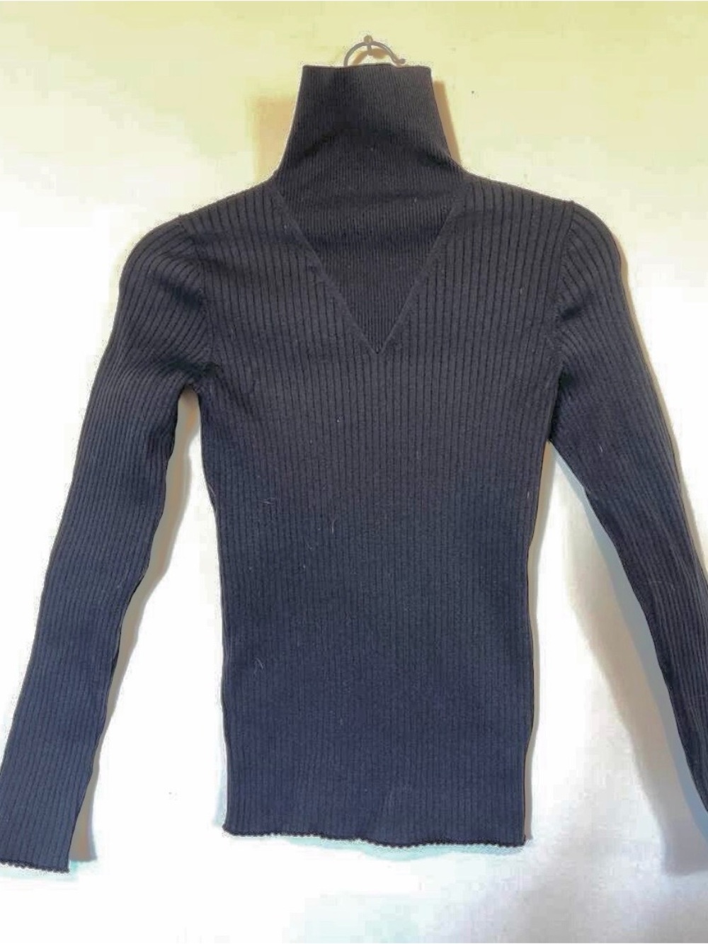 Aztech Aspen Ski base ribbed turtleneck black small EU 38 apres designer